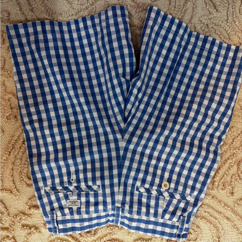 Vineyard Vines Boys Shorts Navy and Blue Size 8 - Picture 4 of 5